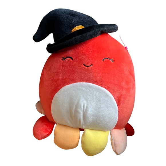 8” Squishmallow Detra the Halloween Witch Octopus - Picture 2 of 5